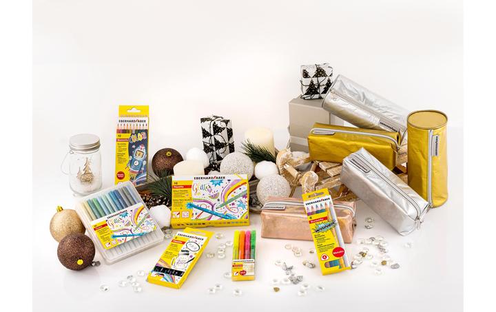 Image du produit EberhardFaber Crayon fibre Glitter (Multicolore, 16 x)