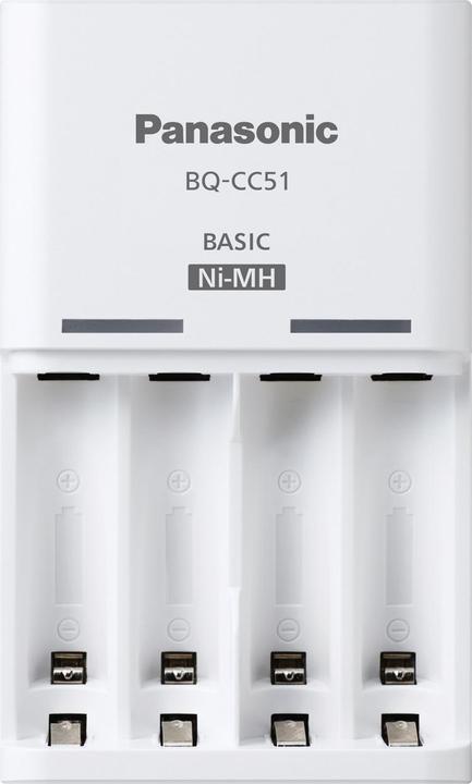 Immagine prodotto Panasonic Caricabatterie di base BQ-CC51 (6 pz., AA, AAA, Batteria + Caricabatterie)
