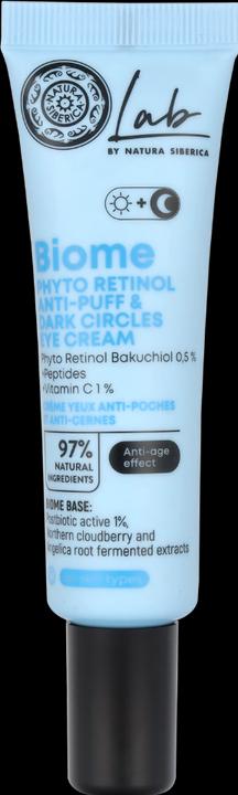 Natura Siberica Lab Biome Phyto Retinol Anti-Puff & Dark Circles Eye Cream 30ml (Crème, 30 ml)