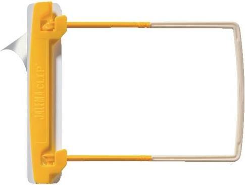 Actual product image Jalema Archive clips Djois Clip Stickup DjoisClip Yellow, white plastic 245 mm x 68 mm
