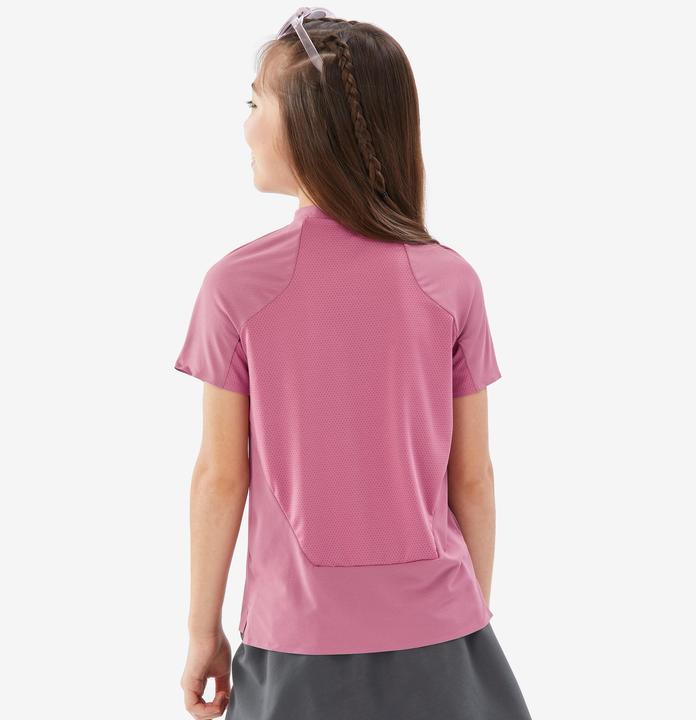Produktbild Quechua T-Shirt Kinder Gr. 122–170 Wandern - MH900 rosa (8, 9, 10)