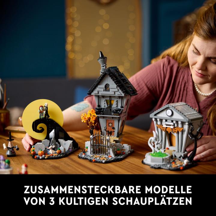 Actual product image LEGO Nightmare Before Christmas (21351, LEGO Ideas, LEGO Rare Sets)