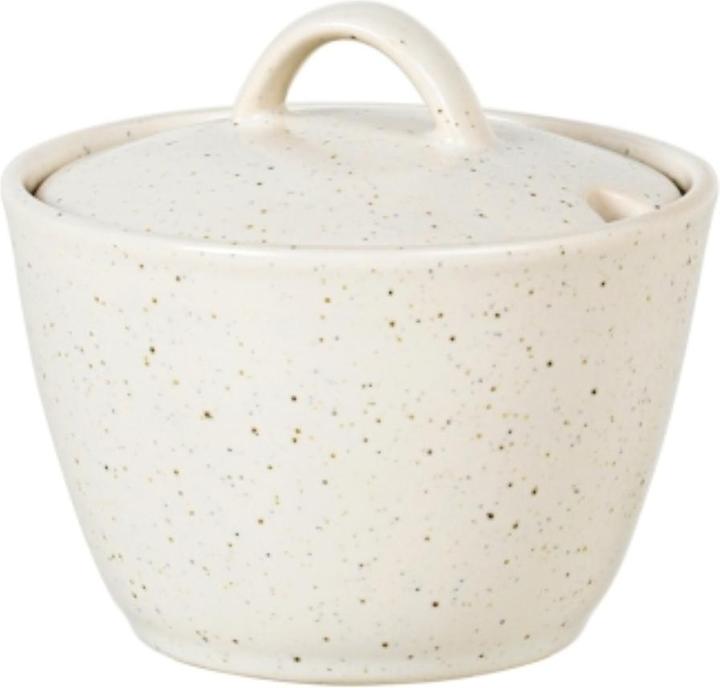 Actual product image Broste Copenhagen NORDIC VANILLA sugar bowl 10.5 cm