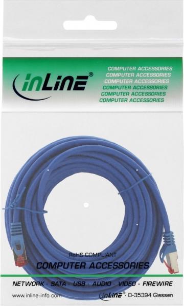 Produktbild InLine Patchkabel (S/FTP, CAT6, 15 m)