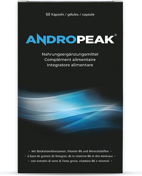 Immagine prodotto Andropeak Capsula (60 Pezzo/i, Pillole, 70 g)