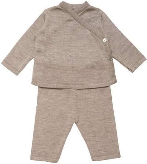 Produktbild Huttelihut Baby Set aus Merinowolle Camel (68, 70, 72, 74)