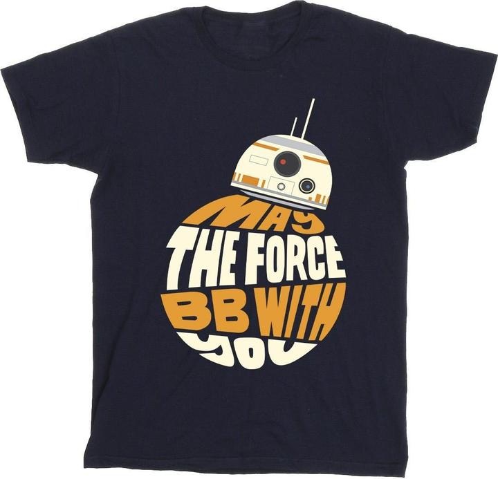 Star Wars May The Force BB8 TShirt Jungen
