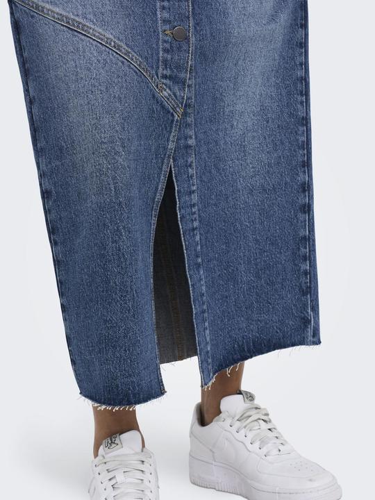 Actual product image Only Mid waist long skirt denim skirt (XS)