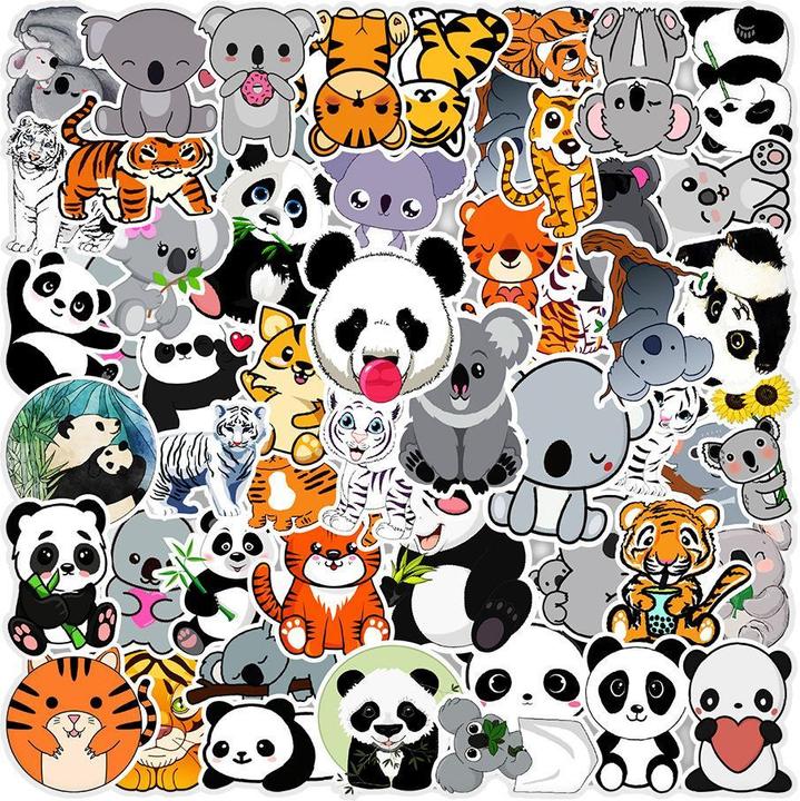Produktbild JTI Packung mit Aufklebern - Koala und andere Tiere