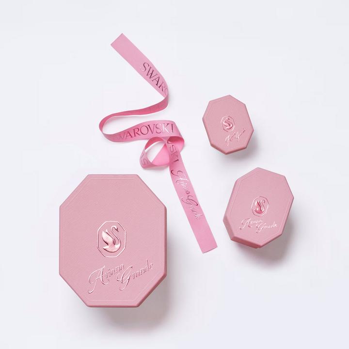 Produktbild Swarovski x Ariana Grande Drop Ohrhänger Kristallperle Verschiedene Schliffe Weiss Rhodiniert (Swarovski Metall)