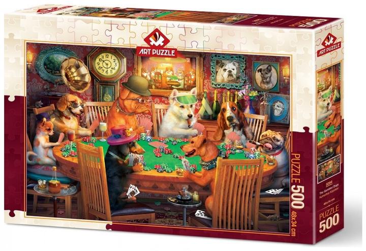 Produktbild Heidi Cheese Line HeiDi Art Puzzle 500 pcs. 5094 Poker Night (500 Teile)