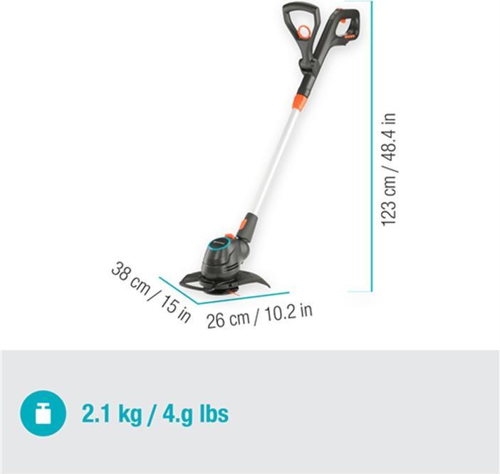 Produktbild Gardena ComfortCut 23/18V P4A (Kunststoffmesser)