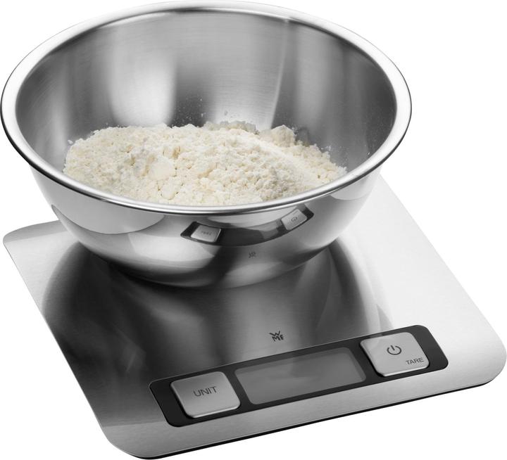 Produktbild WMF Digitale Küchenwaage Backwaage grammgenau Tara-Funktion 5kg Maximalgewicht