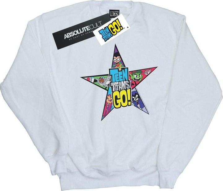 Image du produit - Sweat TEEN TITANS GO STAR LOGO - Fille (152, 158)