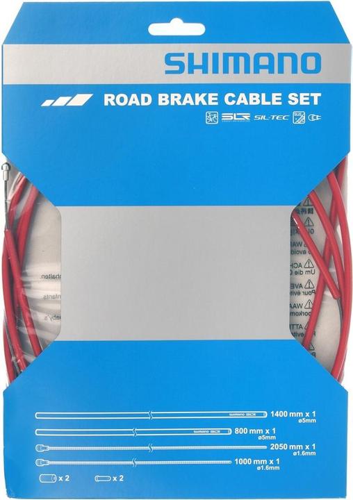 Label énergétique Shimano Kit Câbles et Gaines Freins PTFE