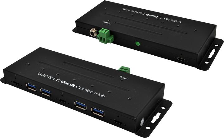 Exsys EX-1247HMVS (USB-C, 7 Ports)