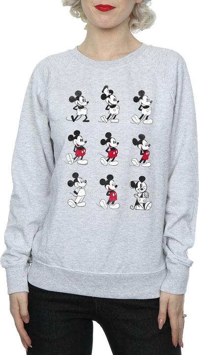 Actual product image Disney Womens/Ladies Mickey Mouse Evolution Sweatshirt (XXL)