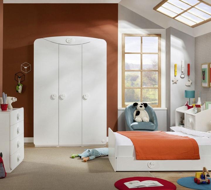 Produktbild Cilek Baby Cotton Kleiderschrank 3-türig (132 cm)