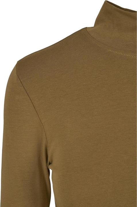 Actual product image Urban Classics Ladies Organic Cropped Turtelneck Longsleeve - 16513 (XS)