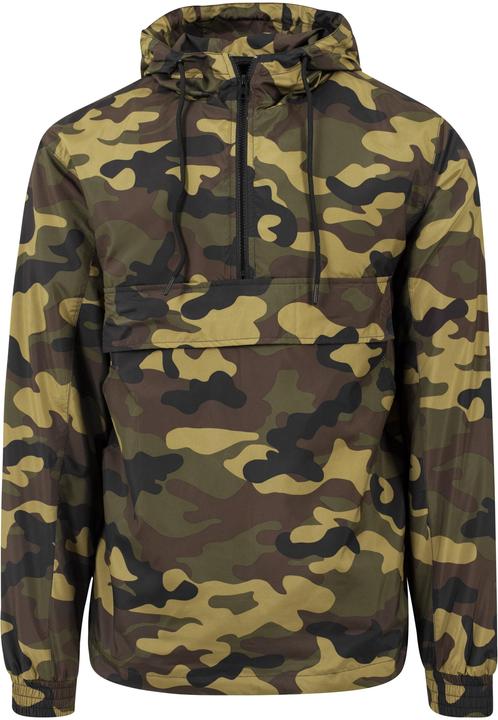 Urban Classics Camo Pull Over Windbreaker