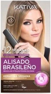 Produktbild Kativa Professionelles brasilianisches Glätten Pro Blonde Set 6-teilig (Körperlotion)
