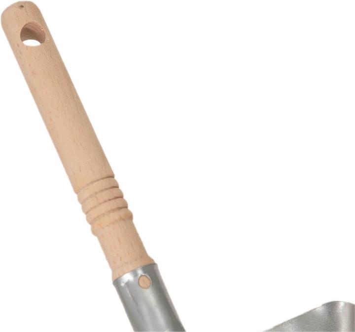 Produktbild Novaliv Kehrgarnitur mit Handfeger Langer Stiel I 45 cm I Elaston I Kehrschaufel Set Kehrset Handkehrset (1 Stk.)