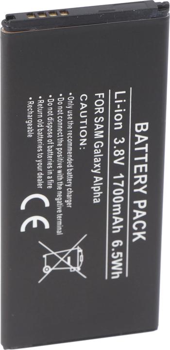 Produktbild AccuCell Akku Galaxy ALPHA EB-BG850G
