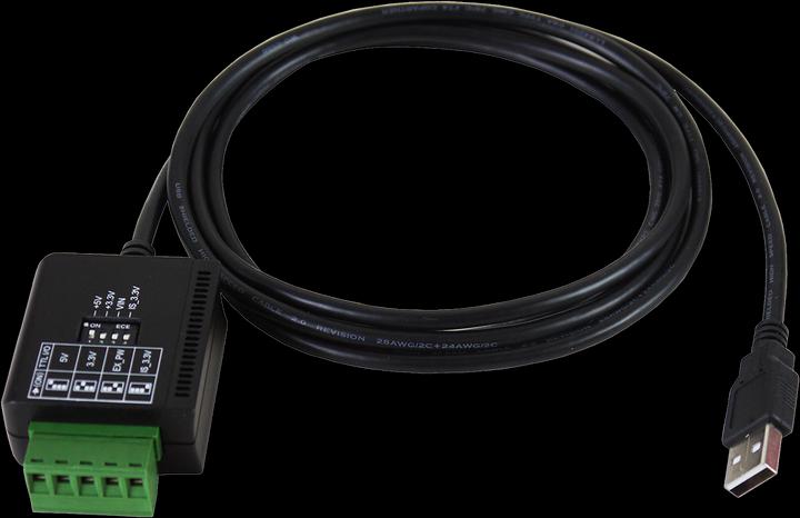 Actual product image Exsys USB 2..0 to 1S Serial RS-232 TTL/CMOS with 1.8 meter cable (FTDI chip set) (1.80 m)