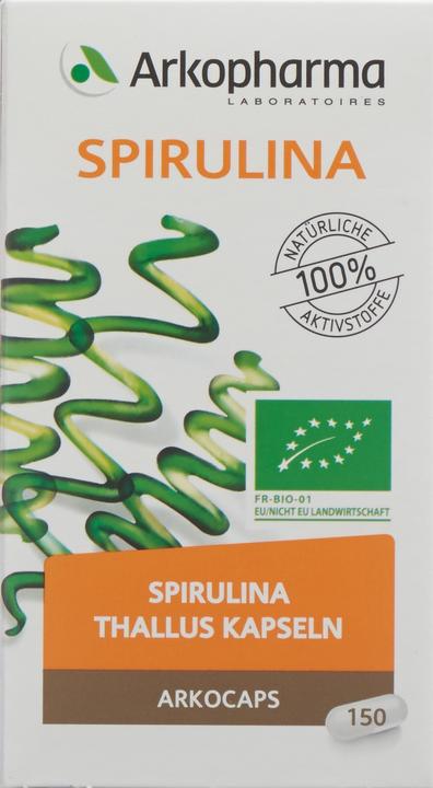 Produktbild Arkopharma Arkocaps Bio Spirulina Kapseln (150 Stück, Kapseln, 116 g)