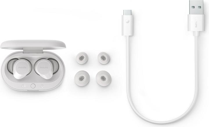Actual product image Philips TAT1209WT/00 (No noise cancelling, 6 h, Wireless)