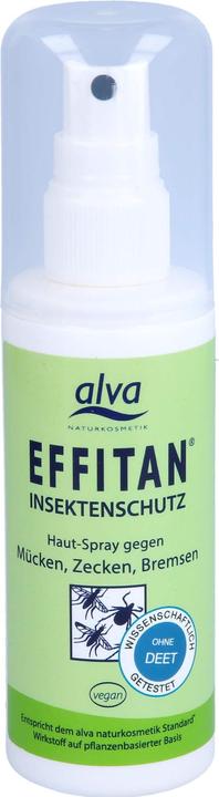 Alva Naturkosmetik Effitan Spray Anti-Insectes (100 ml)
