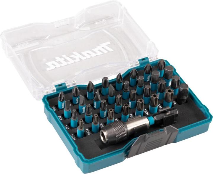 Produktbild Makita 33 dalių sukimo antgalių rinkinys Impact Black