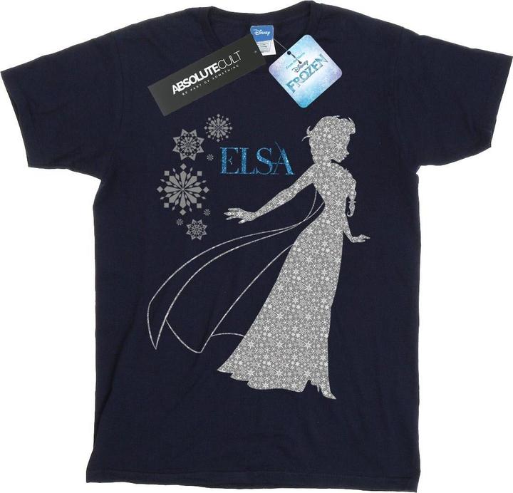 Produktbild Disney Frozen Elsa Christmas Silhouette TShirt Mädchen (152, 158)