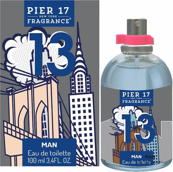 Immagine prodotto Pier 17 Profumo da uomo New York EDT 100ml - Confezione da 13 pezzi (Eau de toilette, 100 ml)
