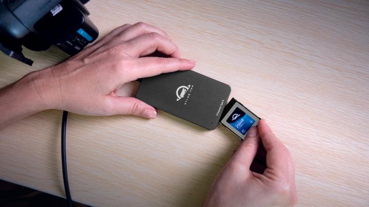 Productafbeelding OWC Atlas FXR Thunderbolt (USB-C) + USB CFexpress Kaartlezer (Thunderbolt 3, USB 3.2 Gen 2)