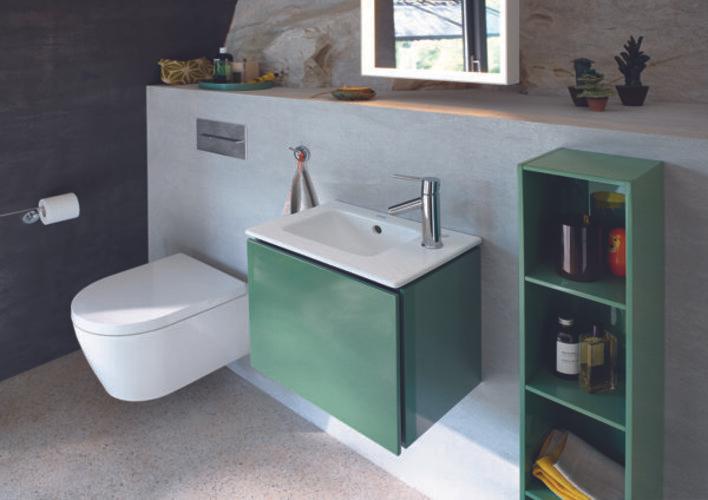 Actual product image Duravit WWC ME by Starck COMPACT RIMLESS deep, 370x480mm white