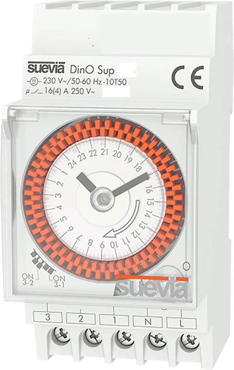 Actual product image Suevia Timer for top-hat rail B
