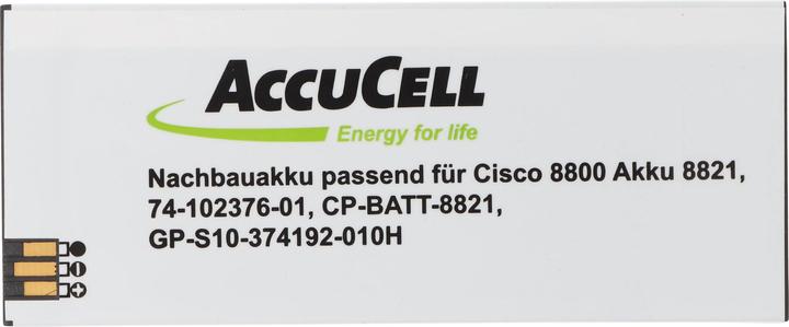 Actual product image Cisco Battery 8800 Battery 8821, 74-102376-01, CP-BATT-8821, GP-S10-374192-010H