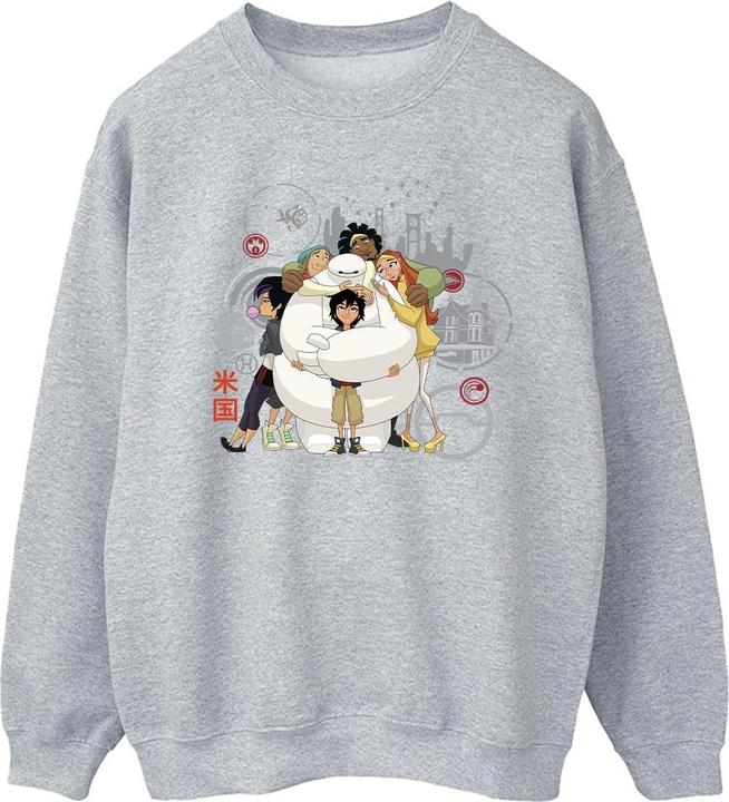 Disney Big Hero 6 Baymax Group Hug Sweatshirt