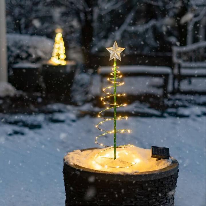Actual product image Cover-Discount Solar LED Christmas tree (0.50 m)