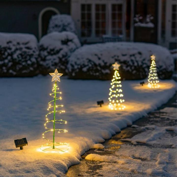 Actual product image Cover-Discount Solar LED Christmas tree (0.50 m)