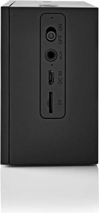 Actual product image Nedis SPBT-2001 Bluetooth Speaker - black (4 h, Battery operated)