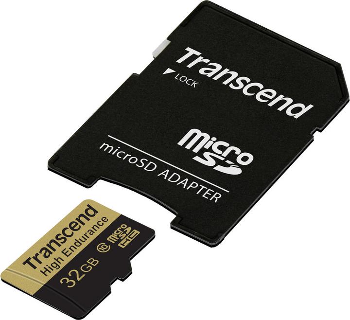 Produktbild Transcend 32GB MICRO CARD (CLASS 10) (32 GB, microSDHC, U1, UHS-I)