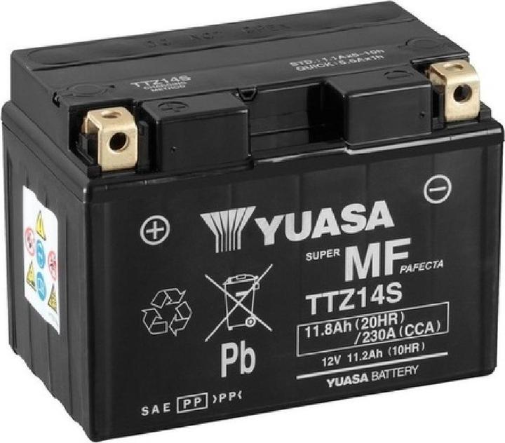 Actual product image No Name AGM Starterbatterie 12V 11.2Ah 230A (12 V, 11.20 Ah, 230 A)