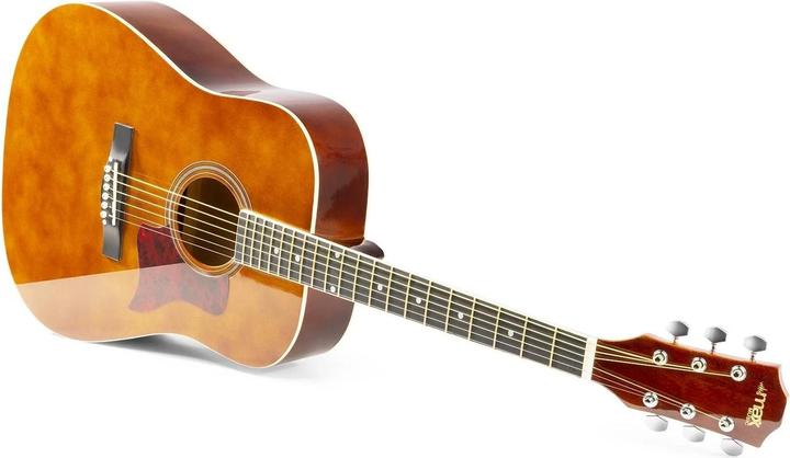 Produktbild Max Westerngitarre SoloJam Set Dark Natural (Akustik Gitarren Set, Palisander, Linde)