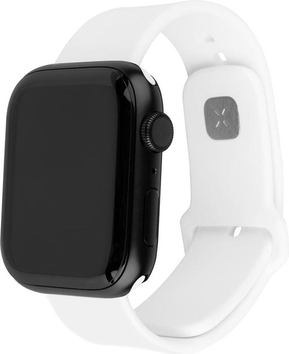Immagine prodotto Fixed Blocco orologio sportivo in silicone per Apple Watch 38/40/41 mm, bianco (Silicone, Apple Watch)
