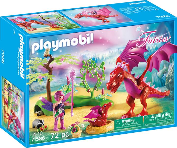 Produktbild Playmobil Drachenmama mit Baby (71586)