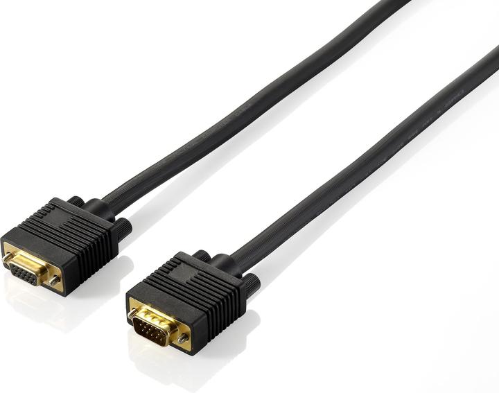 Produktbild equip VGA Verlängerung Stecker/Buchse (1.80 m, VGA)