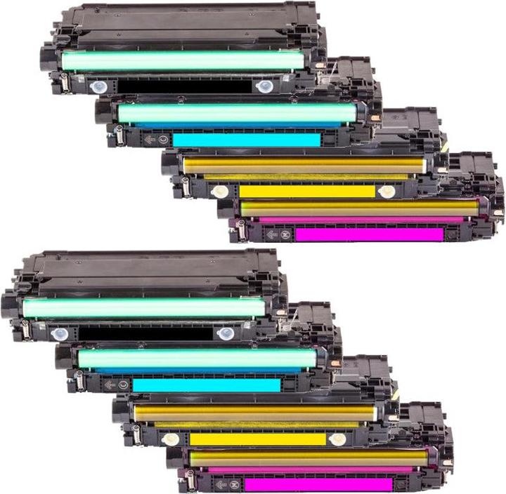 Immagine prodotto Hermex Cartucce toner HP Color LaserJet Enterprise M553n compatibili (M, Y, FC, C)