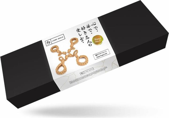 Actual product image Liebe Seele Bound You II Shibari Bondage Rope Hogtie Set